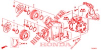ARIA CONDIZIONATA (COMPRESSEUR) (1.8L) per Honda CIVIC 1.8 COMFORT 5 Porte 6 velocità manuale 2012