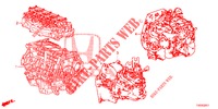 ARREDO DI MONT. MOTORE/ASS. TRASMISSIONE (1.8L) per Honda CIVIC 1.8 COMFORT 5 Porte 6 velocità manuale 2012