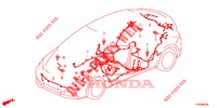 BARDATURA FILO (3) (LH) per Honda CIVIC 1.8 COMFORT 5 Porte 6 velocità manuale 2012