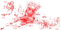 COMP. SEDILE ANT. (D.) (SIEGE REGLAGE MANUEL) per Honda CIVIC 1.8 COMFORT 5 Porte 6 velocità manuale 2012