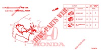 CONNETTORE ELETTRICO (ARRIERE) per Honda CIVIC 1.8 COMFORT 5 Porte 6 velocità manuale 2012