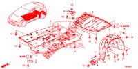 COPERTURA SOTTO  per Honda CIVIC 1.8 COMFORT 5 Porte 6 velocità manuale 2012