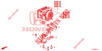 MODULATORE VSA(RH)('00 )  per Honda CIVIC 1.8 COMFORT 5 Porte 6 velocità manuale 2012