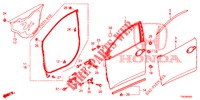 PANNELLI PORTIERE ANT.(2D)  per Honda CIVIC 1.8 COMFORT 5 Porte 6 velocità manuale 2012