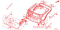 PANNELLO PORTELLONE(2D)  per Honda CIVIC 1.8 COMFORT 5 Porte 6 velocità manuale 2012