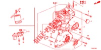 POMPA OLIO (1.8L) per Honda CIVIC 1.8 COMFORT 5 Porte 6 velocità manuale 2012
