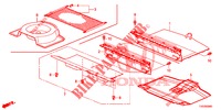 SCATOLA PAVIMENTO POST.  per Honda CIVIC 1.8 COMFORT 5 Porte 6 velocità manuale 2012
