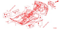 STOINO PAVIMENTO/ISOLATORE  per Honda CIVIC 1.8 COMFORT 5 Porte 6 velocità manuale 2012