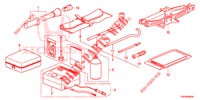UTENSILI/CRICCO  per Honda CIVIC 1.8 COMFORT 5 Porte 6 velocità manuale 2012