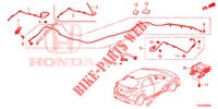 ANTENNA/ALTOPARLANTE (LH) per Honda CIVIC 1.8 COMFORT 5 Porte 5 velocità automatico 2012