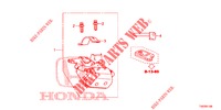 COMPONENTI CILINDRO CHIAVE (INTELLIGENT) per Honda CIVIC 1.8 COMFORT 5 Porte 5 velocità automatico 2012