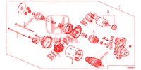 MOTORE AVVIATORE (DENSO) (1.8L) per Honda CIVIC 1.8 COMFORT 5 Porte 5 velocità automatico 2012
