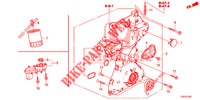 POMPA OLIO (1.8L) per Honda CIVIC 1.8 COMFORT 5 Porte 5 velocità automatico 2012