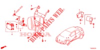 RADAR  per Honda CIVIC 1.8 COMFORT 5 Porte 5 velocità automatico 2012