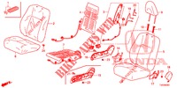 SEDILE ANTERIORE/CINTURE DI SICUREZZA (D.) (LH) per Honda CIVIC 1.8 COMFORT 5 Porte 5 velocità automatico 2012