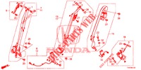 SEDILE ANTERIORE/CINTURE DI SICUREZZA  per Honda CIVIC 1.8 COMFORT 5 Porte 5 velocità automatico 2012