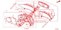 TACHIMETRO  per Honda CIVIC 1.8 COMFORT 5 Porte 5 velocità automatico 2012