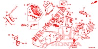 UNITA DI CONTROLLO (CABINE) (1) (LH) per Honda CIVIC 1.8 COMFORT 5 Porte 5 velocità automatico 2012