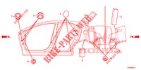 ANELLO DI TENUTA (LATERAL) per Honda CIVIC 1.8 EXECUTIVE 5 Porte 6 velocità manuale 2012
