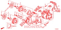 ARIA CONDIZIONATA (COMPRESSEUR) (1.8L) per Honda CIVIC 1.8 EXECUTIVE 5 Porte 6 velocità manuale 2012