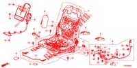 COMP. SEDILE ANT. (D.) (SIEGE REGLAGE MANUEL) per Honda CIVIC 1.8 EXECUTIVE 5 Porte 6 velocità manuale 2012
