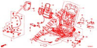 COMP. SEDILE ANT. (G.) (HAUTEUR MANUELLE) per Honda CIVIC 1.8 EXECUTIVE 5 Porte 6 velocità manuale 2012