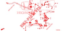 GIUNTO ANTERIORE  per Honda CIVIC 1.8 EXECUTIVE 5 Porte 6 velocità manuale 2012