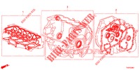 KIT GUARNIZIONE/ ASS. TRASMISSIONE (1.8L) per Honda CIVIC 1.8 EXECUTIVE 5 Porte 6 velocità manuale 2012