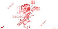 MODULATORE VSA(RH)('00 )  per Honda CIVIC 1.8 EXECUTIVE 5 Porte 6 velocità manuale 2012