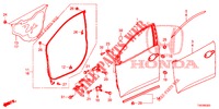PANNELLI PORTIERE ANT.(2D)  per Honda CIVIC 1.8 EXECUTIVE 5 Porte 6 velocità manuale 2012