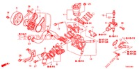 POMPA ACQUA/TERMOSTATO (1.8L) per Honda CIVIC 1.8 EXECUTIVE 5 Porte 6 velocità manuale 2012
