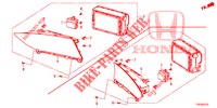 SCHERMO CENTRO  per Honda CIVIC 1.8 EXECUTIVE 5 Porte 6 velocità manuale 2012