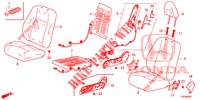 SEDILE ANTERIORE/CINTURE DI SICUREZZA (D.) (LH) per Honda CIVIC 1.8 EXECUTIVE 5 Porte 6 velocità manuale 2012
