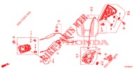 SERRATURE PORTIERE POST./MANIGLIA ESTERNA  per Honda CIVIC 1.8 EXECUTIVE 5 Porte 6 velocità manuale 2012