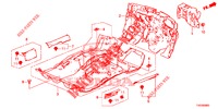 STOINO PAVIMENTO/ISOLATORE  per Honda CIVIC 1.8 EXECUTIVE 5 Porte 6 velocità manuale 2012