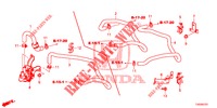TUBO ACQUA/CONDOTTO RISCALDATORE (1.8L) (LH) per Honda CIVIC 1.8 EXECUTIVE 5 Porte 6 velocità manuale 2012