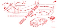 ANTENNA/ALTOPARLANTE (LH) per Honda CIVIC 1.8 EXECUTIVE 5 Porte 5 velocità automatico 2012
