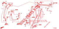 ARIA CONDIZIONATA (FLEXIBLES/TUYAUX) (LH) per Honda CIVIC 1.8 EXECUTIVE 5 Porte 5 velocità automatico 2012