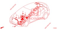 BARDATURA FILO (1) (LH) per Honda CIVIC 1.8 EXECUTIVE 5 Porte 5 velocità automatico 2012