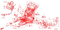 COMP. SEDILE ANT. (D.) (SIEGE REGLAGE MANUEL) per Honda CIVIC 1.8 EXECUTIVE 5 Porte 5 velocità automatico 2012