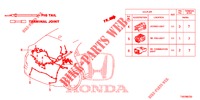 CONNETTORE ELETTRICO (ARRIERE) per Honda CIVIC 1.8 EXECUTIVE 5 Porte 5 velocità automatico 2012