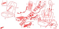 SEDILE ANTERIORE/CINTURE DI SICUREZZA (D.) (LH) per Honda CIVIC 1.8 EXECUTIVE 5 Porte 5 velocità automatico 2012