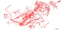 STOINO PAVIMENTO/ISOLATORE  per Honda CIVIC 1.8 EXECUTIVE 5 Porte 5 velocità automatico 2012