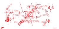 TUBO ACQUA/CONDOTTO RISCALDATORE (1.8L) (LH) per Honda CIVIC 1.8 EXECUTIVE 5 Porte 5 velocità automatico 2012