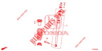 ASSORBITORE SCOSSE POST.  per Honda CIVIC 1.8 S 5 Porte 6 velocità manuale 2012