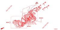 CORPO VALVOLA IMMISSIONE (1.8L) per Honda CIVIC 1.8 S 5 Porte 6 velocità manuale 2012