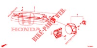 FENDINEBBIA / FARI DIURNI per Honda CIVIC 1.8 S 5 Porte 6 velocità manuale 2012