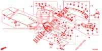 FODERA PORTELLONE/ FODERAMENTO PANNELLO(2D)  per Honda CIVIC 1.8 S 5 Porte 6 velocità manuale 2012