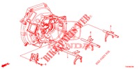 FORCA CAMBIO/VITE COLLOCAMENTO  per Honda CIVIC 1.8 S 5 Porte 6 velocità manuale 2012