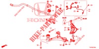 GIUNTO ANTERIORE  per Honda CIVIC 1.8 S 5 Porte 6 velocità manuale 2012